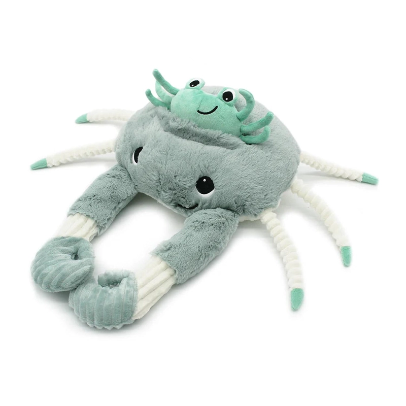 PELUCHE CANGREJO CASSECOU MAMA Y BEBE  - MENTA - 4