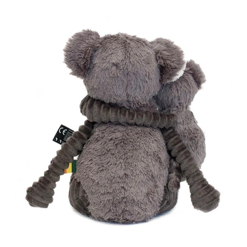 PELUCHE KOALA TRANKILOU MAMA Y BEBE  - GRIS - 3