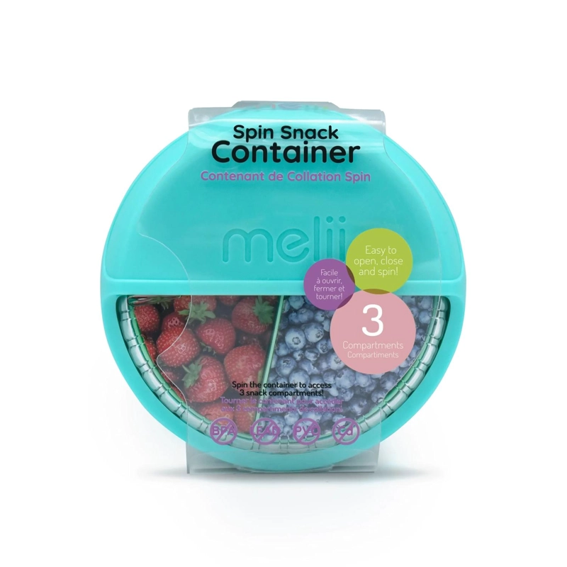 CONTENEDOR SPIN SNACK - AZUL - 1