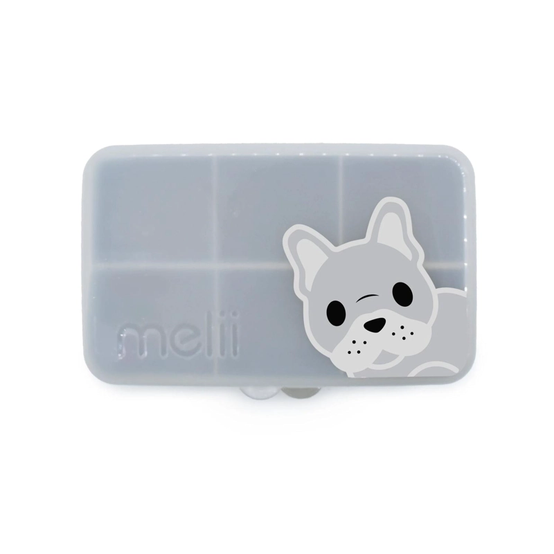 CAJA CONTENEDORA MINI PARA SNACKS - BULLDOG - 1