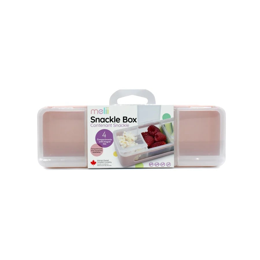 CONTENEDOR DE 4 COMPARTIMIENTOS ROSADO - 1