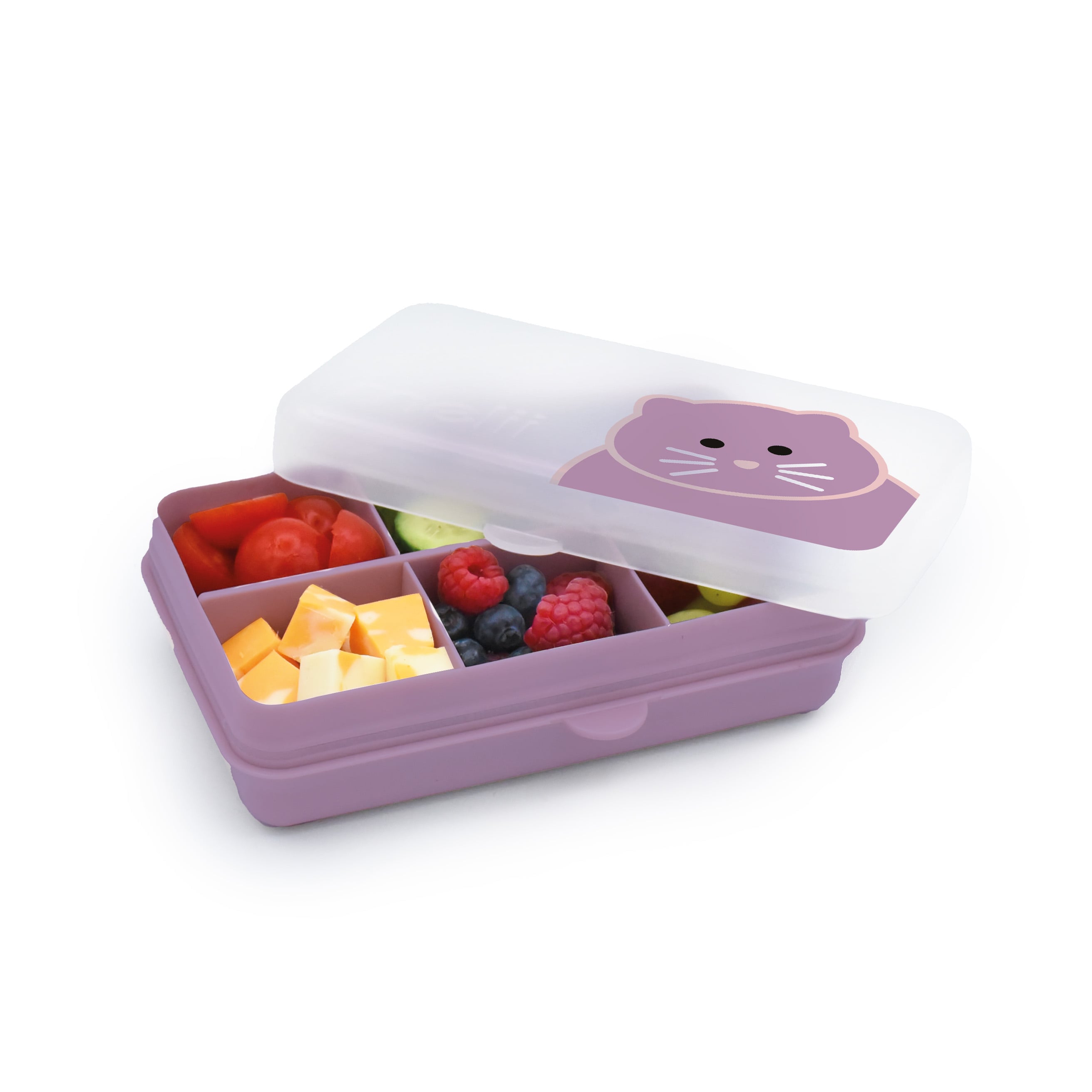 CAJA CONTENEDORA MINI PARA SNACKS - GATO - 3