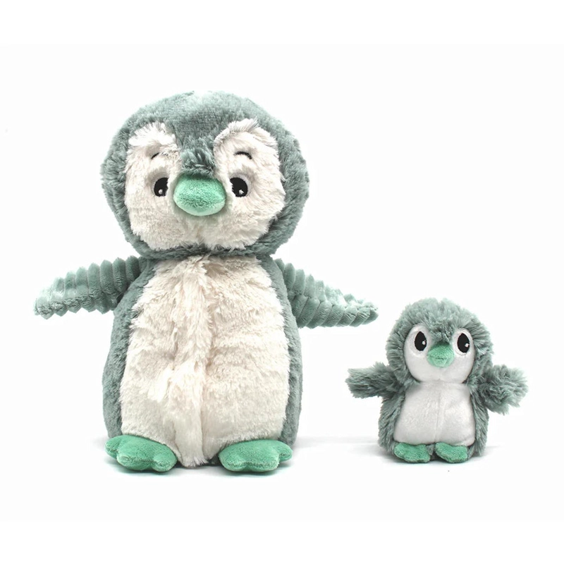 PELUCHE PINGÜINO IGLOU MAMA Y BEBE  - MENTA - 3