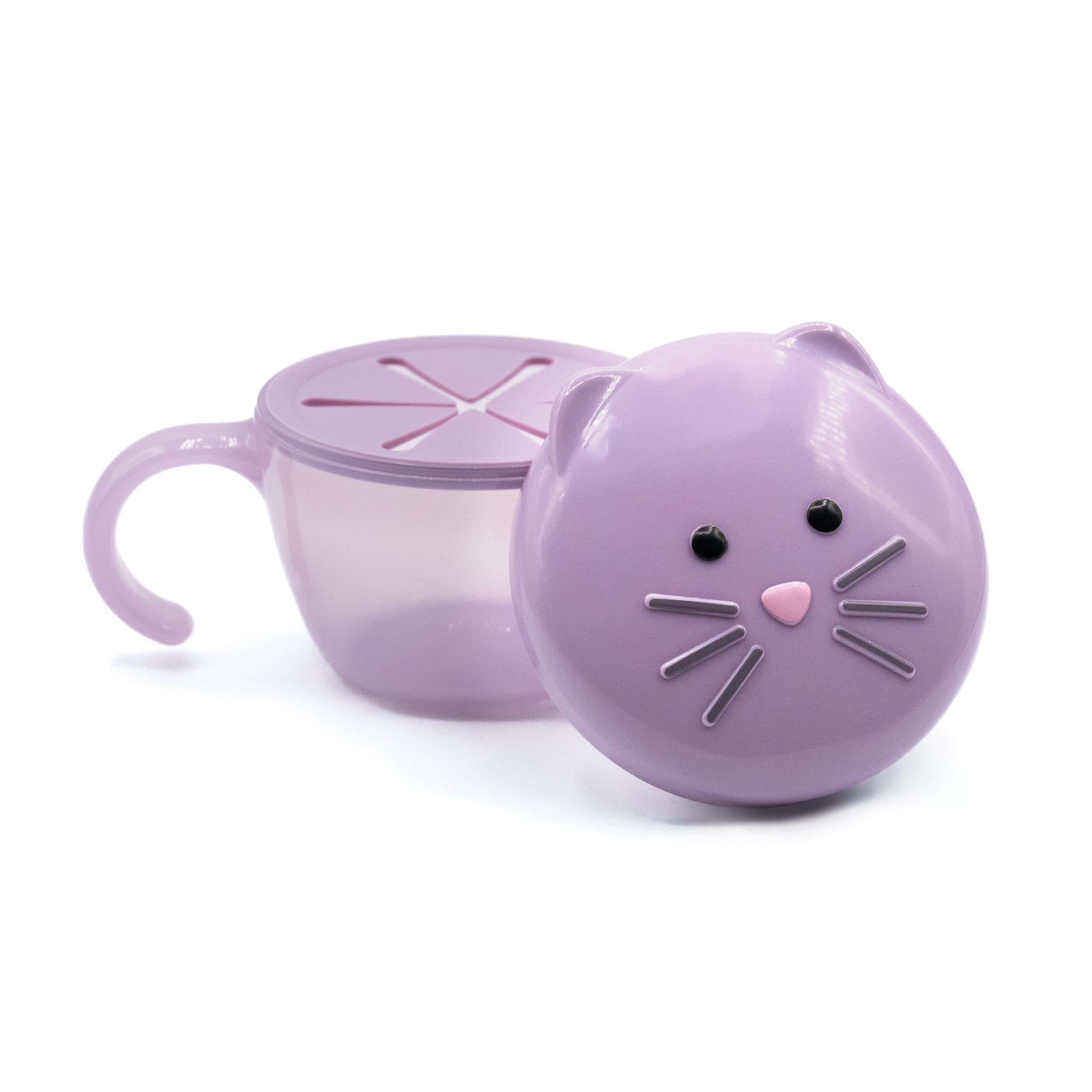 CONTENEDOR DE SNACKS ANTI-DERRAME - GATO - 1