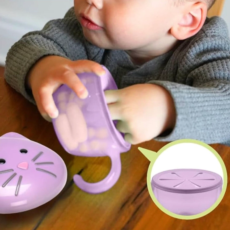 CONTENEDOR PARA SNACKS - MORADO - 2