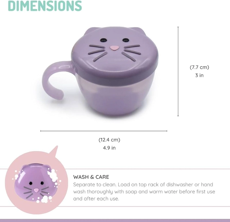CONTENEDOR PARA SNACKS - MORADO - 3