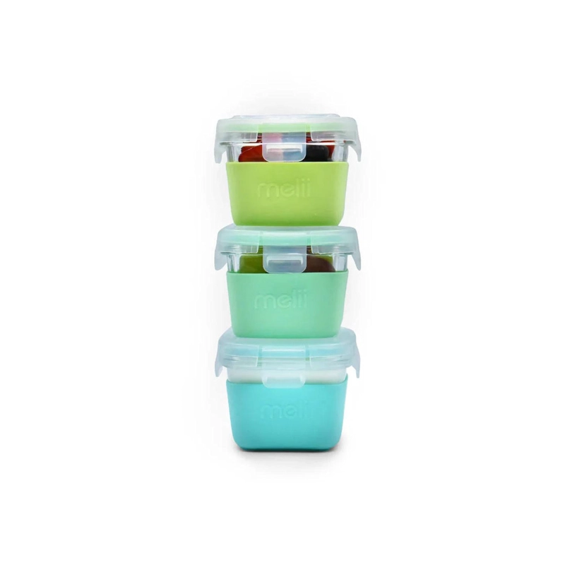 PACK DE 3 RECIPIENTES DE VIDRIO 160 ML - 1