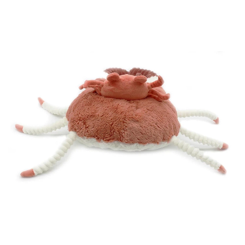 PELUCHE CANGREJO CASSECOU MAMA Y BEBE  - TERRACOTA - 5