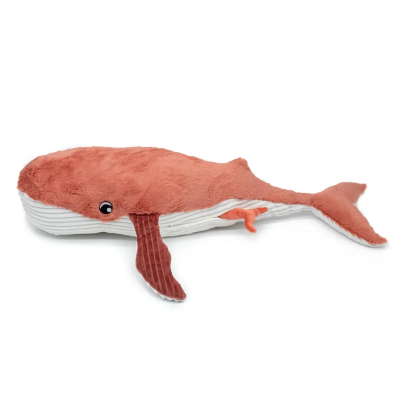 PELUCHE BALLENA GRAVILLOU MAMA Y BEBE  - TERRACOTA - 5