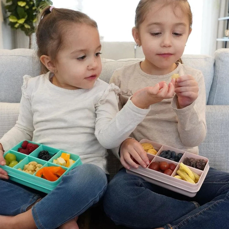 CAJA CONTENEDORA MINI PARA SNACKS - AZUL - 3