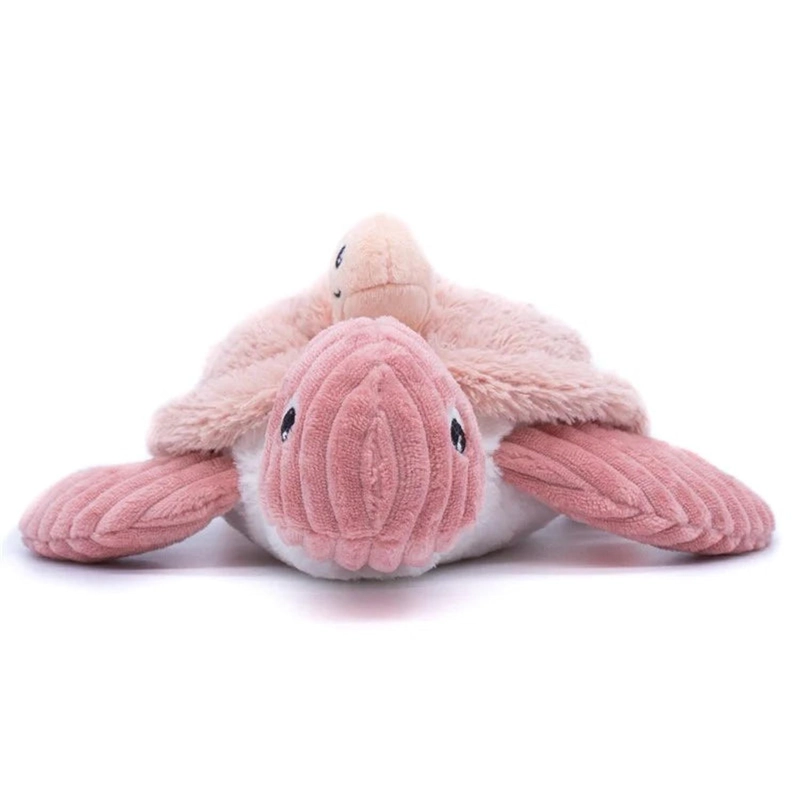 PELUCHE TORTUGA SAUVENOU MAMA Y BEBE  - ROSA