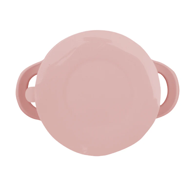 BOWL DE SILICONA CON SUCCION ROSA - 4