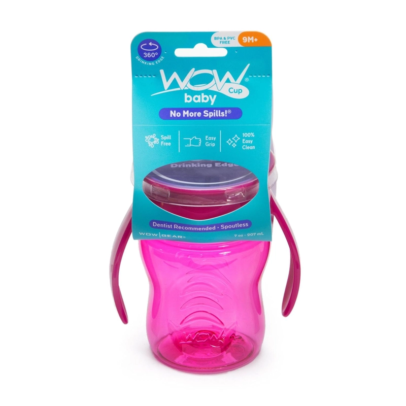 VASO BABY TRITAN ROSADO - 2
