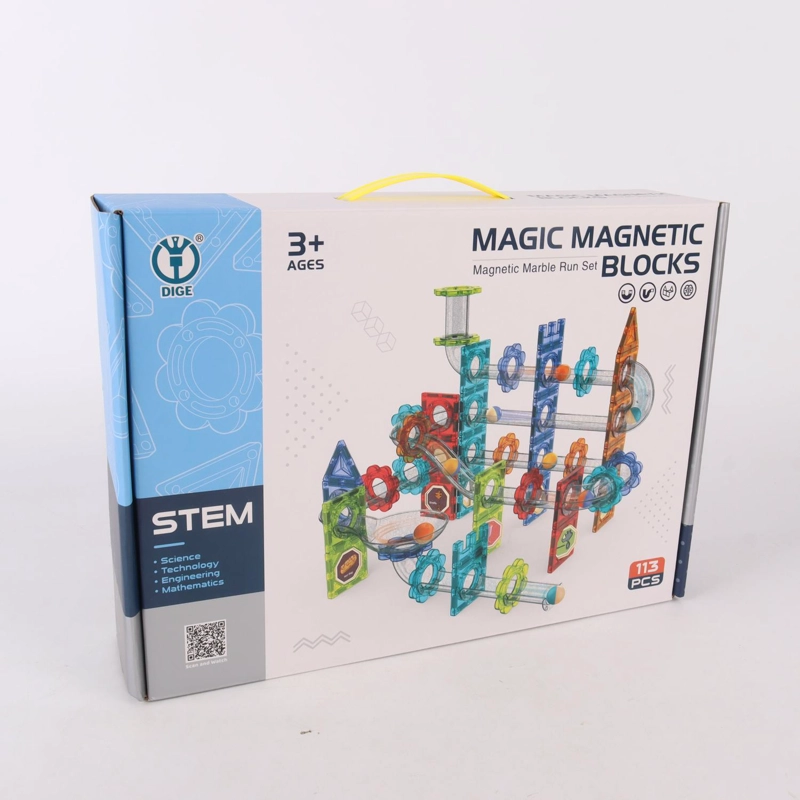 BLOQUES MAGNE TICOS TOBOGAN. 113 PIEZAS - 2