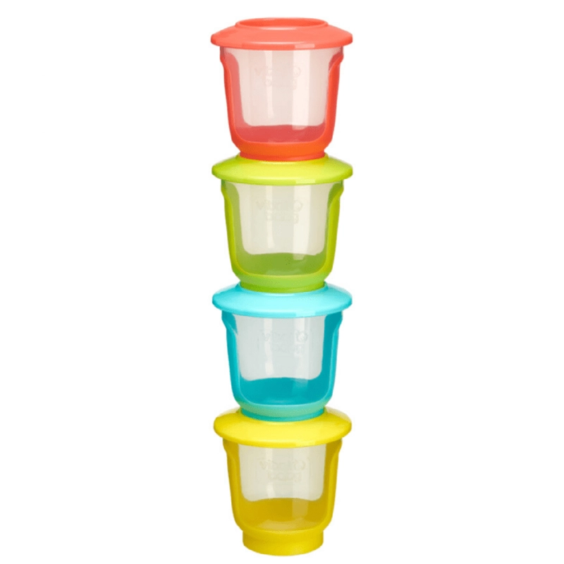 PACK DE 4 POCILLOS DE ALMACENAMIENTO 120ML - 2