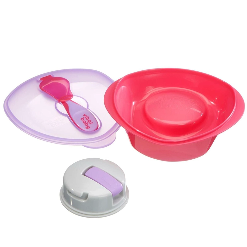 BOWL CON SUCCION ROSADO - 2
