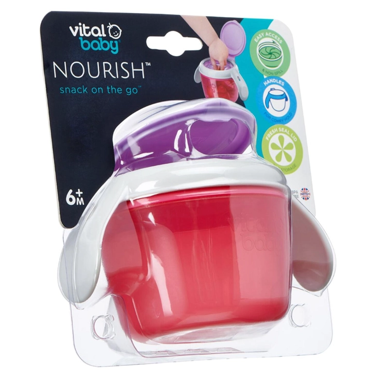 BOWL PARA SNACKS ROSADO - 3