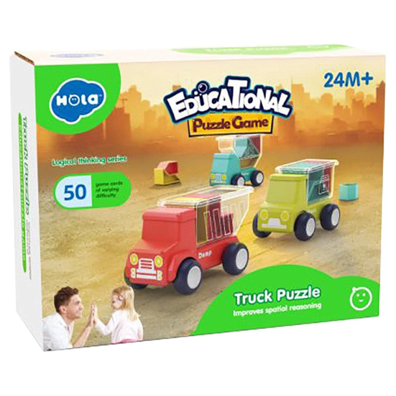 JUEGO PUZZLE DE CAMIONES - 2