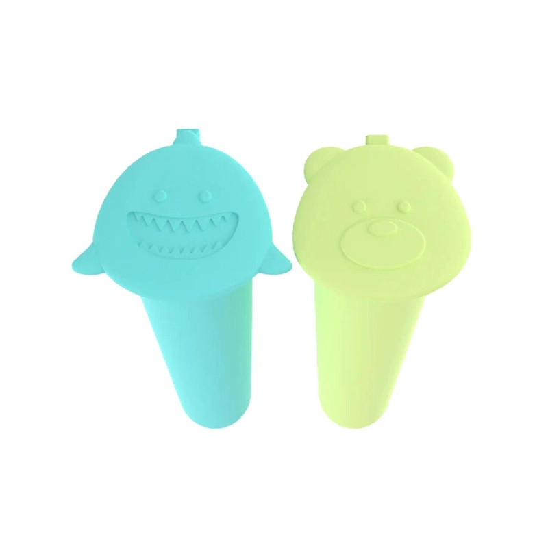 PACK DE 2 MOLDES HELADO PUSH UP TIBURON Y OSO - 3
