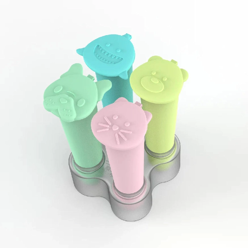 PACK DE 4 MOLDES HELADO PUSH UP - 3