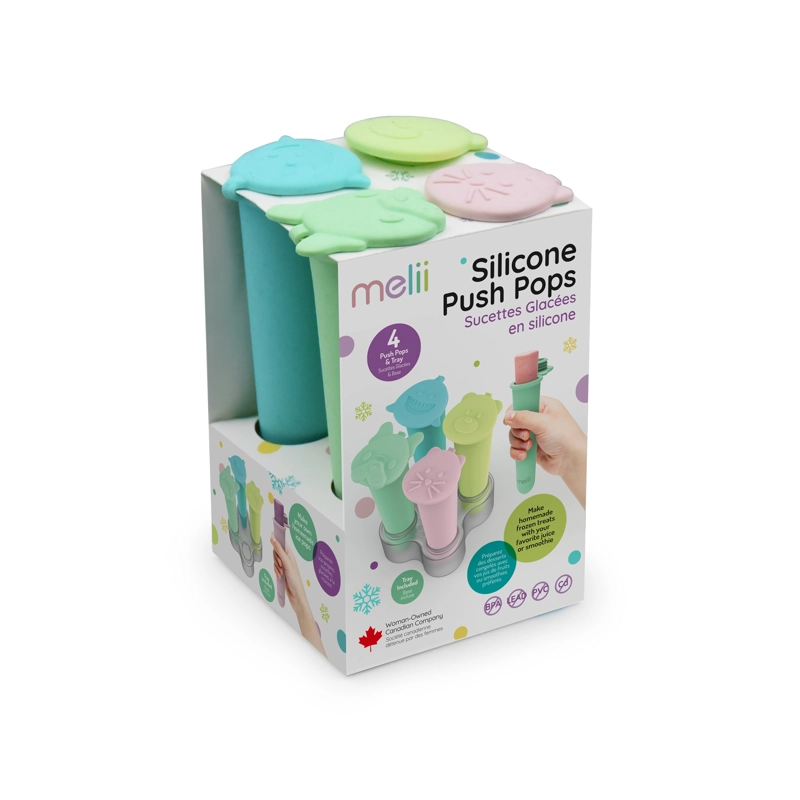 PACK DE 4 MOLDES HELADO PUSH UP - 7