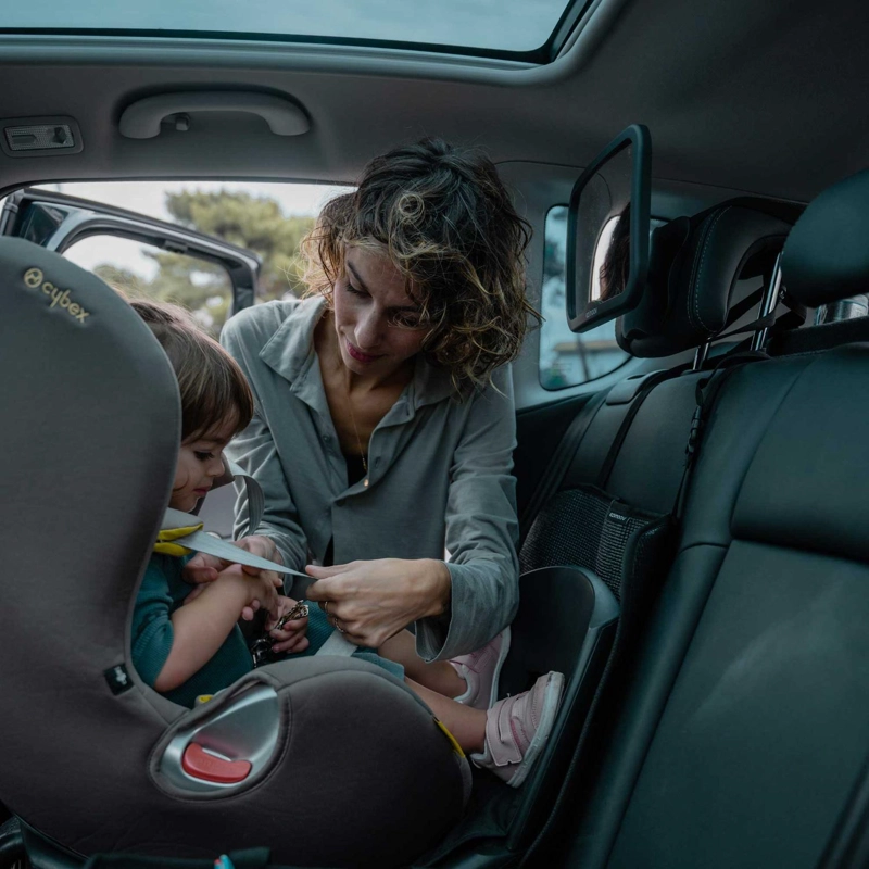 ESPEJO RECTANGULAR DE BEBE  PARA AUTO - 3