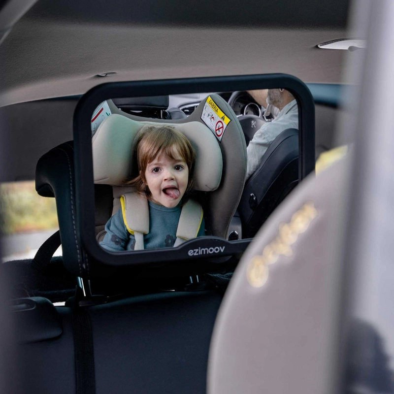 ESPEJO RECTANGULAR DE BEBE  PARA AUTO - 4