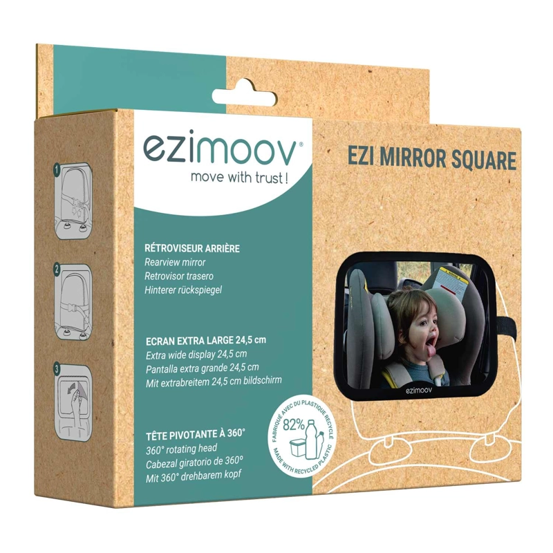 ESPEJO RECTANGULAR DE BEBE  PARA AUTO - 6