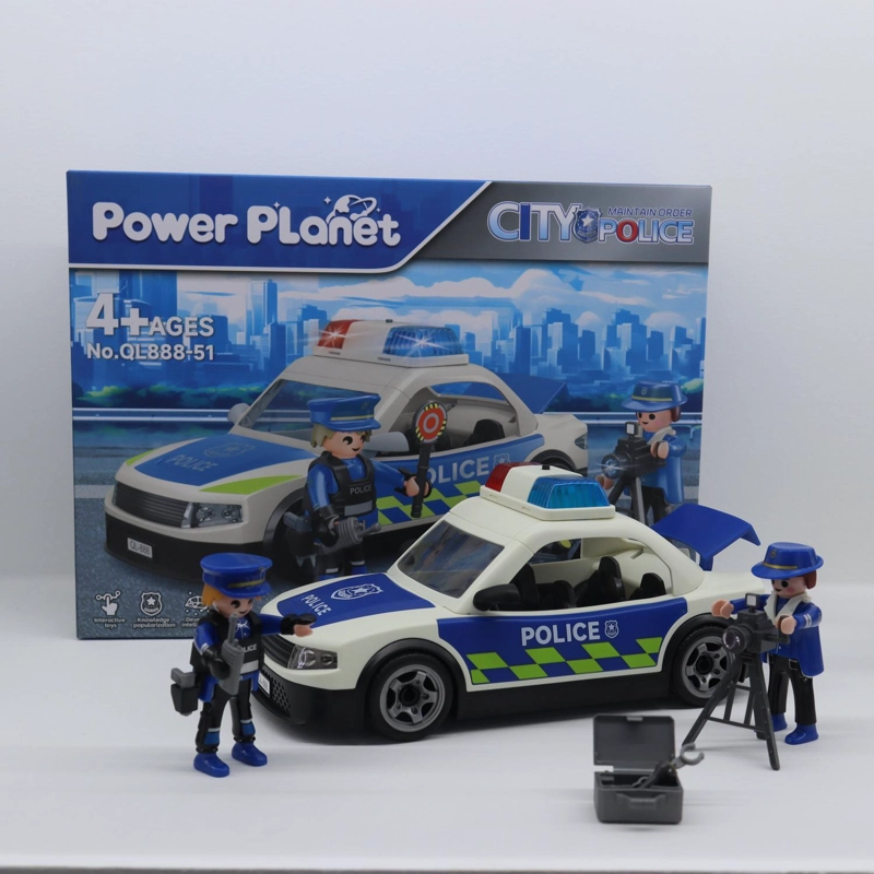 AUTO DE POLICIA CON LUZ Y SONIDO - 1