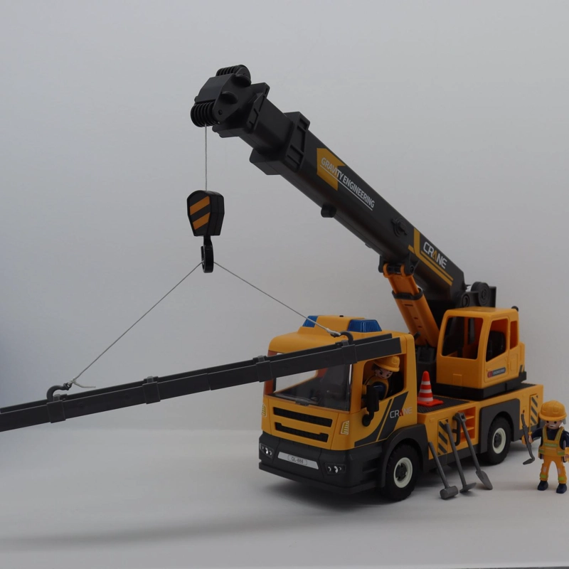 CAMION GRUA DE INGENIERIA CON LUZ Y SONIDO - 2