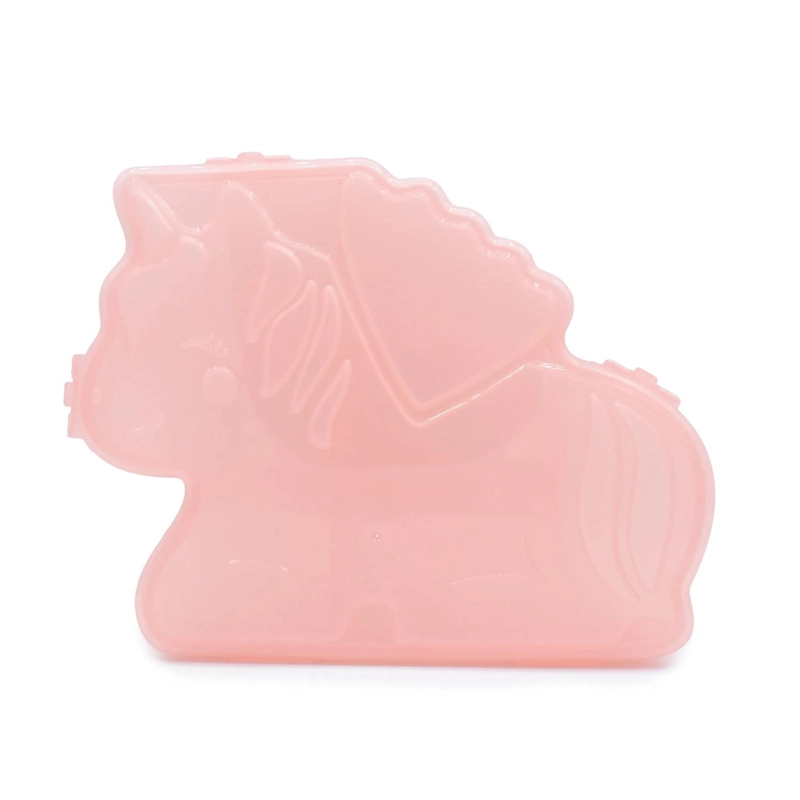 CAJA CONTENEDORA ANIMAL SNACKLE - UNICORNIO - 1