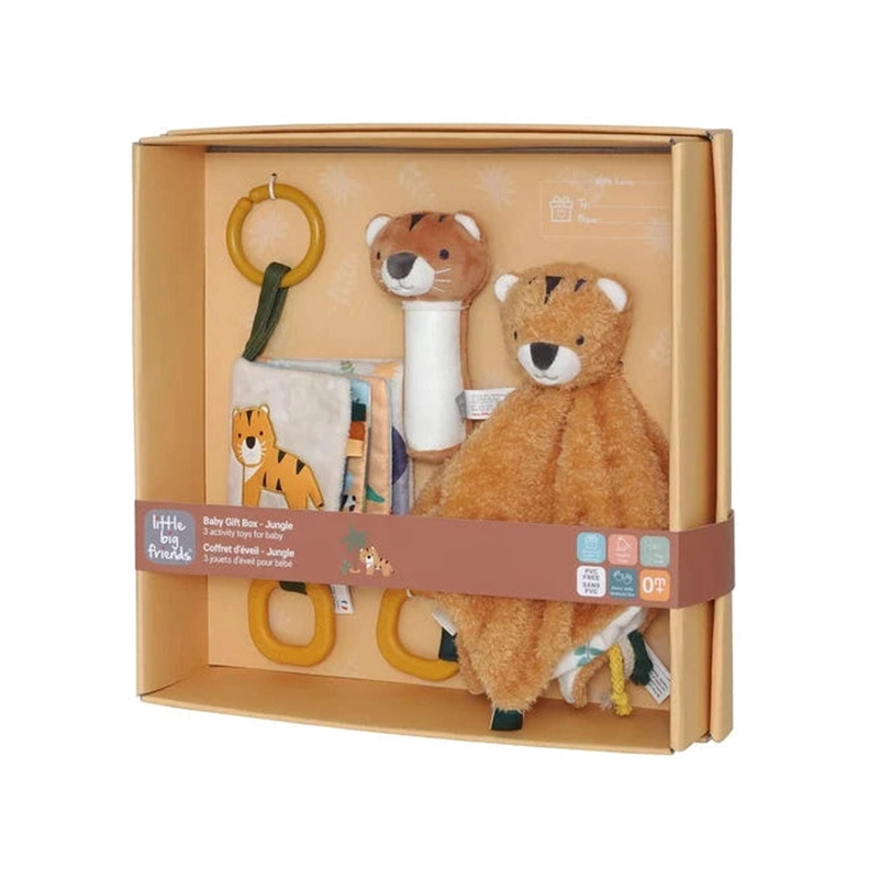 CAJA REGALO PARA BEBE  - JUNGLA - 1