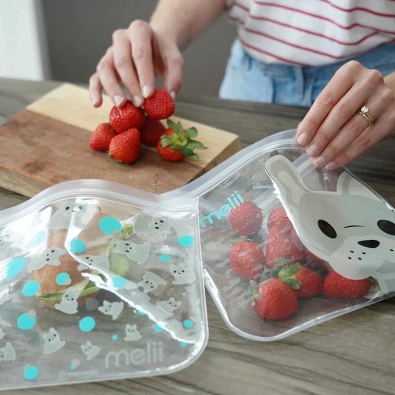 PACK DE 4 BOLSAS PARA SNACKS REUTILIZABLES - 4