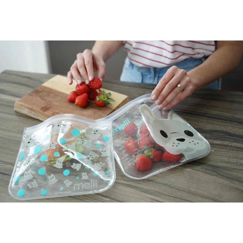 PACK DE 4 BOLSAS PARA SNACKS REUTILIZABLES - 8