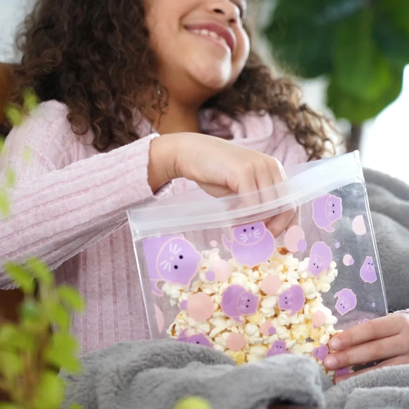 PACK DE 4 BOLSAS PARA SNACKS REUTILIZABLES - 4