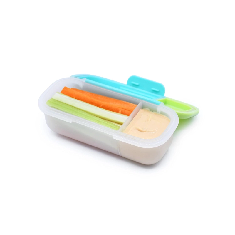 CONTENEDOR DE SNACKS Y SALSA - 2