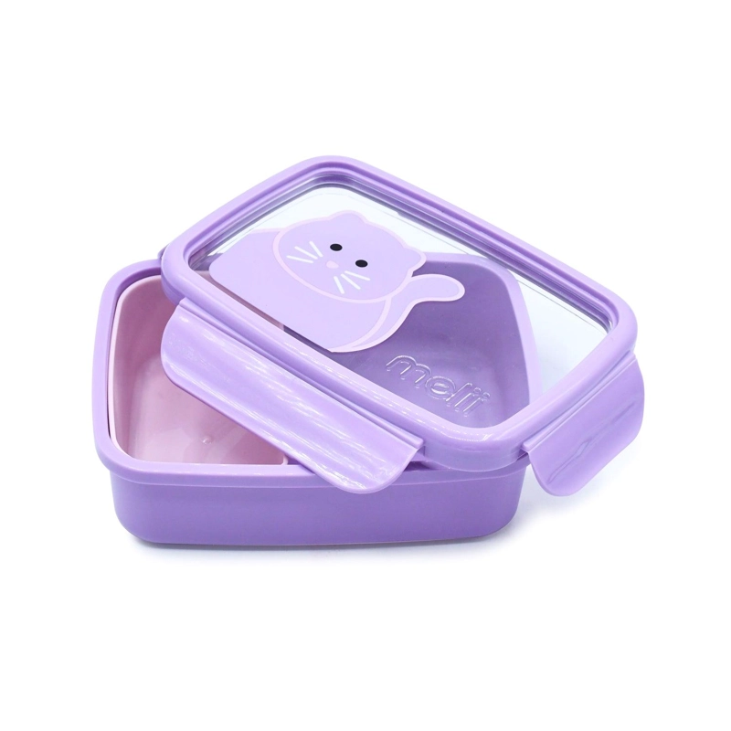 LONCHERA BENTO BOX CON COMPARTIMIENTOS 880 ML - GATO - 2