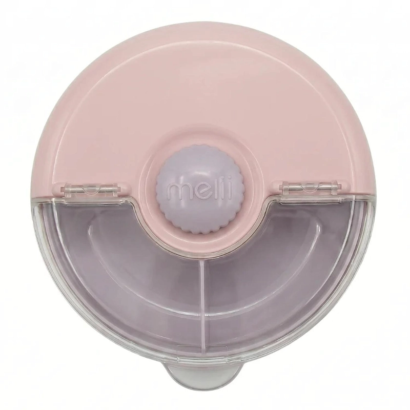 CONTENEDOR SPIN SNACK CON PERILLA - ROSADO - 3