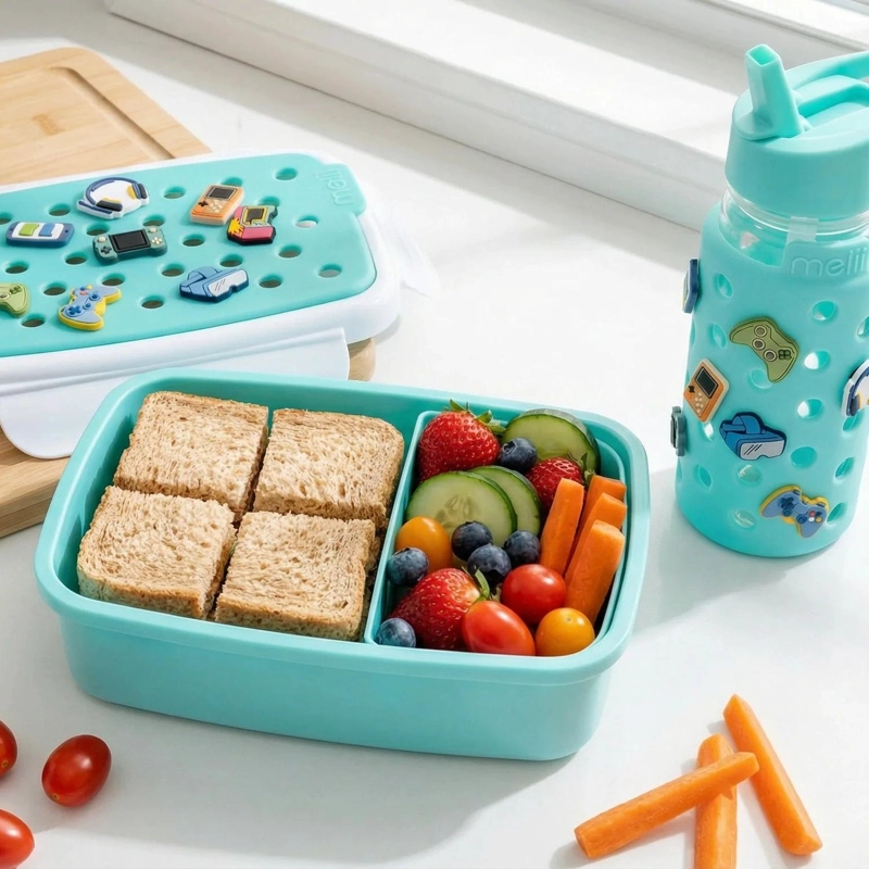 LONCHERA BENTO BOX 880 ML CHARM -GAMING - 4