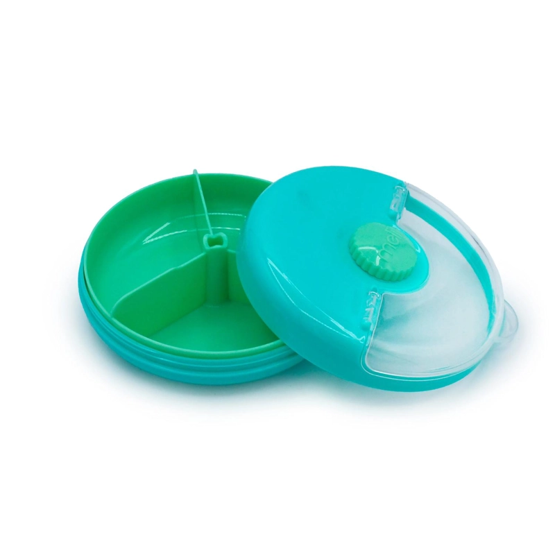 CONTENEDOR SPIN SNACK CON PERILLA - VERDE - 1