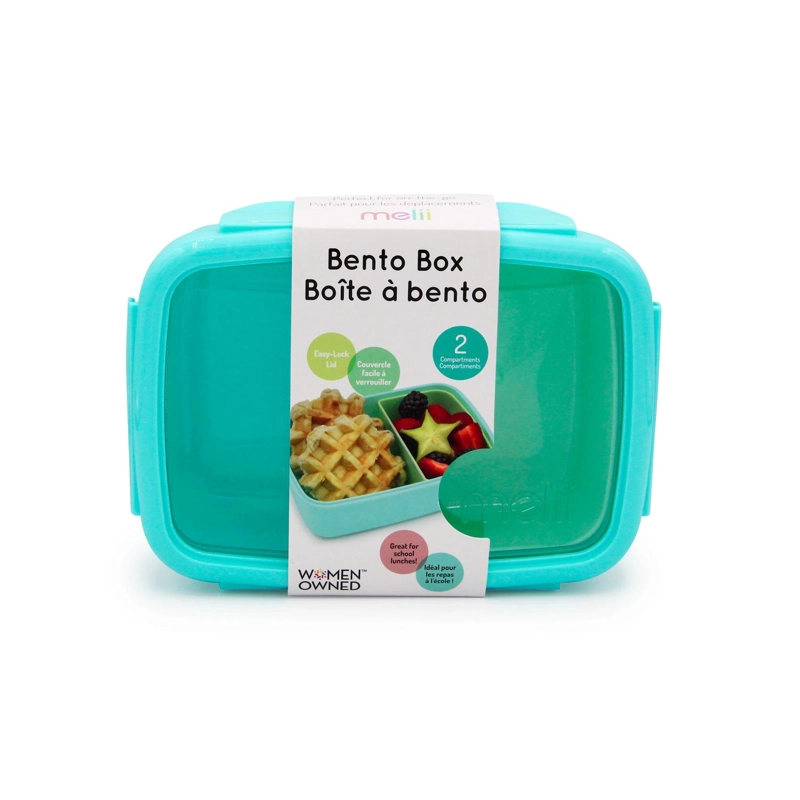 LONCHERA BENTO BOX 880 ML - AZUL - 1