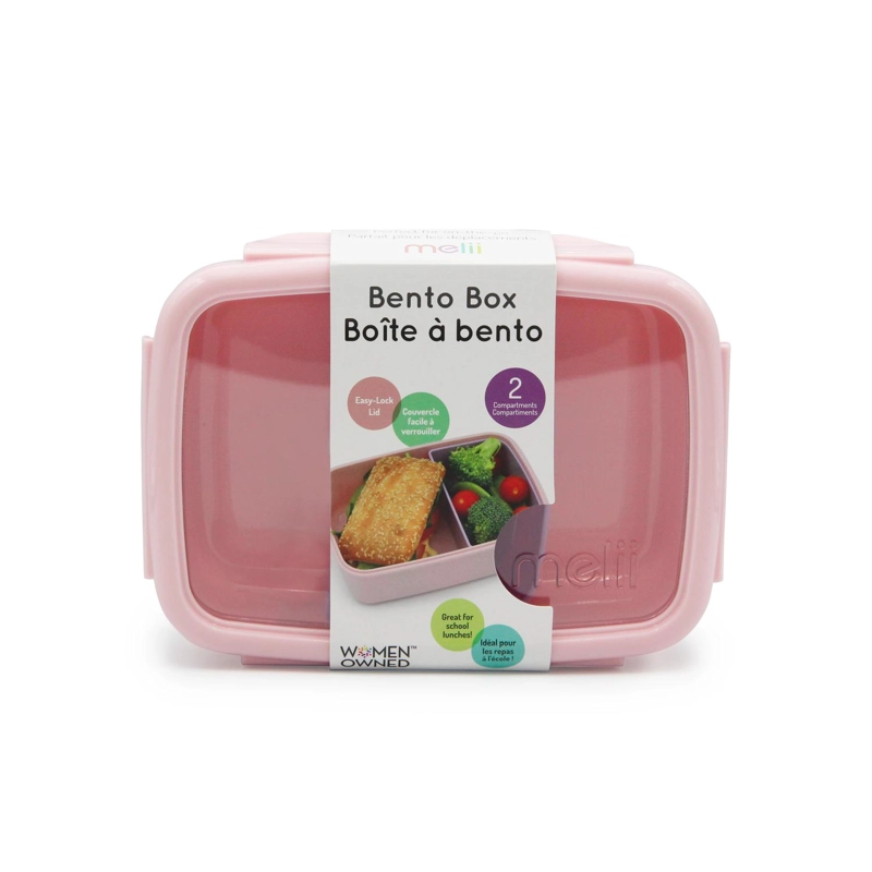 LONCHERA BENTO BOX 880 ML - ROSADO - 1