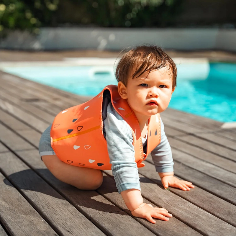 CHALECO DE NATACION NÄJ NARANJO TALLA M (3-6 AÑOS) - 2