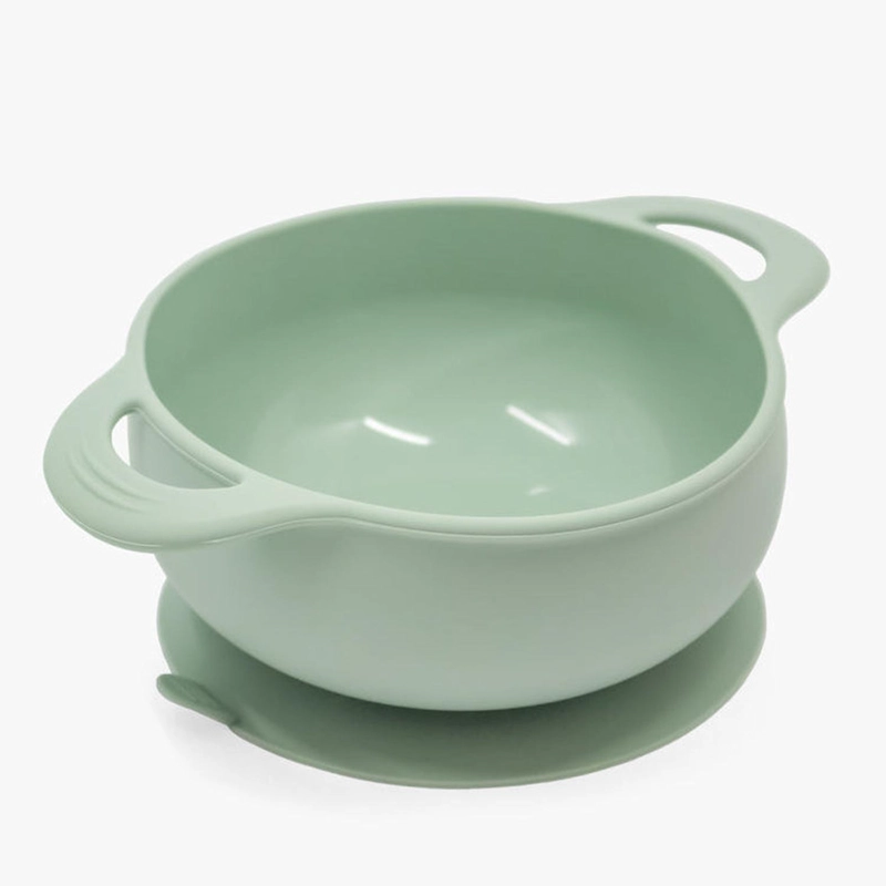 BOWL DE SILICONA CON SUCCION AZUL - 1