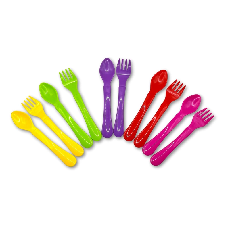 PACK DE 10 CUBIERTOS DE PLASTICO - 2