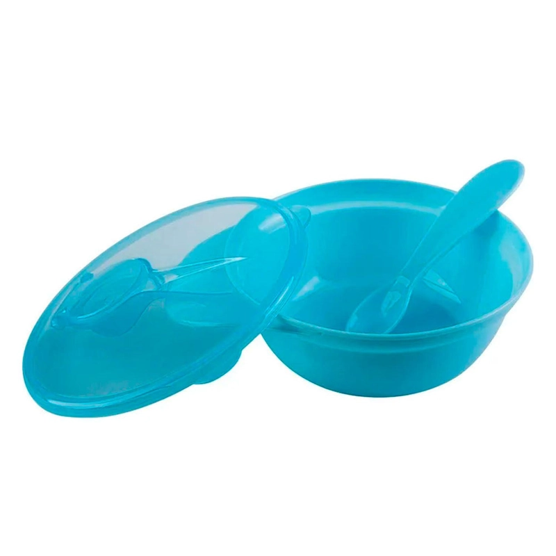CONTENEDOR DE VIAJE CON CUCHARA AZUL - 2