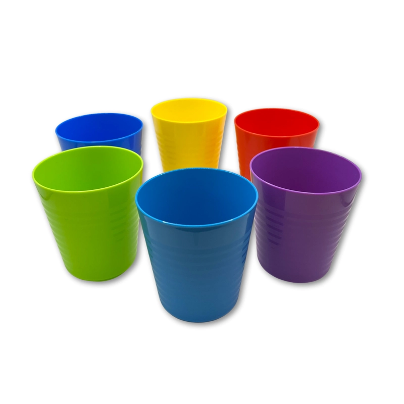PACK DE 6 VASOS DE PLASTICO - 3