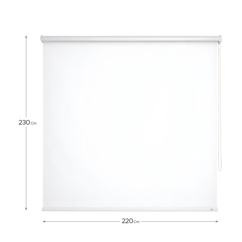 Cortina Roller Blackout Bicolor Vincenzi 220x230 cm - 2