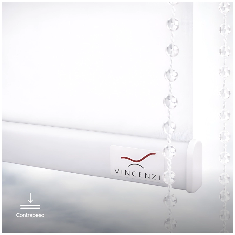 Cortina Roller Blackout Bicolor Vincenzi 220x230 cm - 3