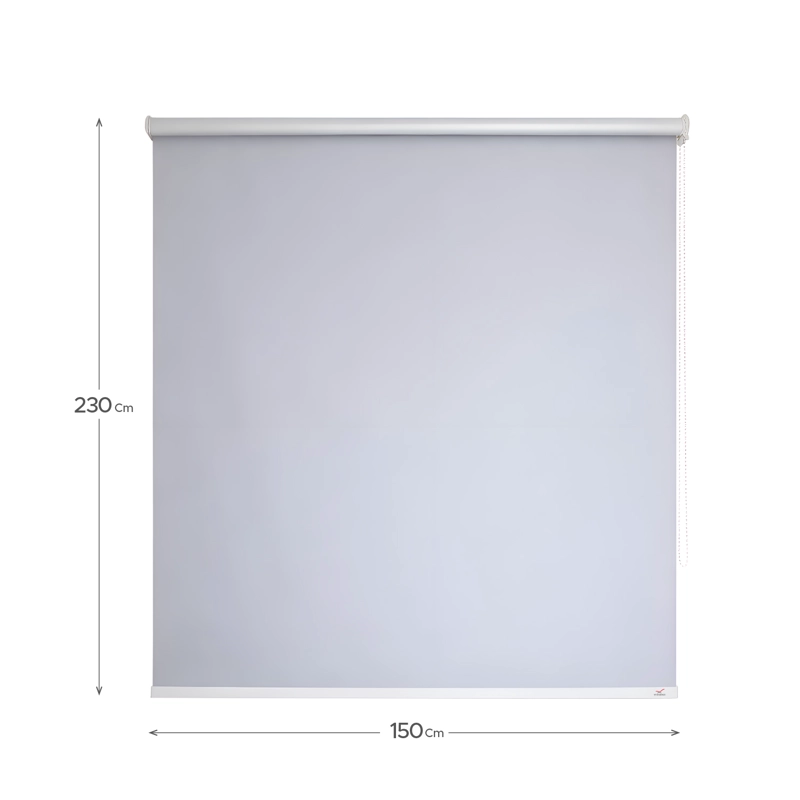 CORTINA ROLLER BLACKOUT GRIS 150X230CM - 2